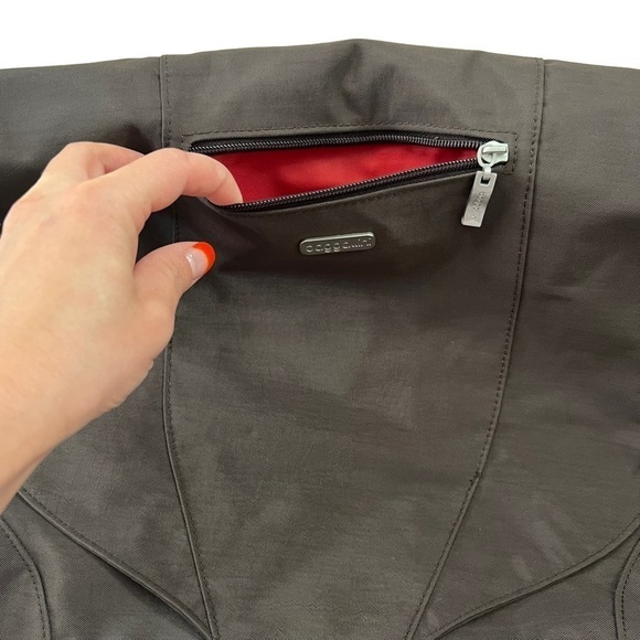 Baggallini Brown Messenger Bag laptop bag - Picture 7 of 10